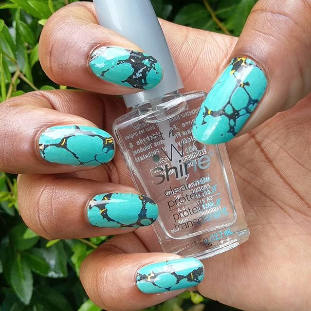 Turquoise ✦ Nail Wrap ✦ 22-tip Sets