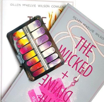 Wicked + Divine: Baal & Inanna-Nail Wraps-Espionage Cosmetics
