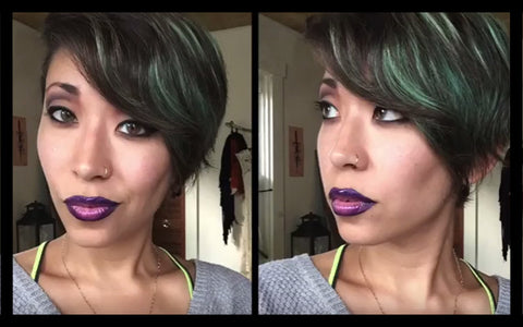Purple Kiss Makeup Tutorial featuring Espionage Cosmetics w/ Rockette Fox!