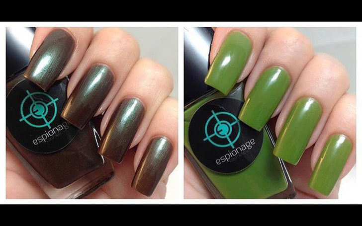 Nerd Makeup Ambassador uses our shadows to create nail polish!