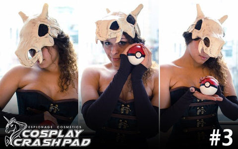 Cosplay Crash Pad #3: Create your own Cubone with Becka Noel! - Espionage Cosmetics