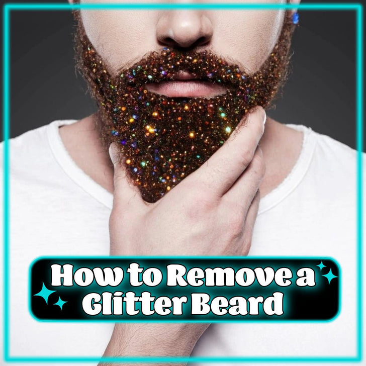 How to Remove Your Glitter Beard - Espionage Cosmetics