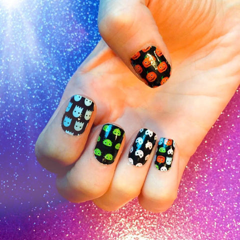 13 Nail Wraps to Wear for Halloween