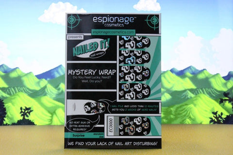 14 - tip Mystery Wrap ✦ MYSTERY Nail Wrap ✦ 14 - tip Set - Espionage CosmeticsEspionage Cosmetics14 - tip Mystery Wrap ✦ MYSTERY Nail Wrap ✦ 14 - tip Set