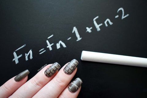 Fibonacci ✦ Nail Wrap ✦ 14-tip Set