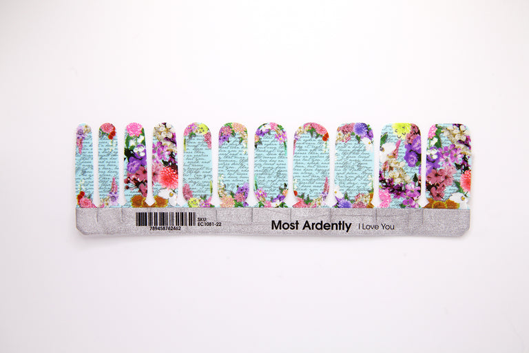 Most Ardently || Nail Wrap || 22-tip Set