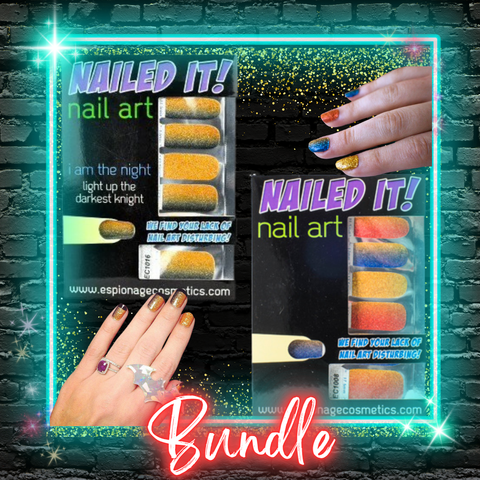 Gradients Bundle ✦ Nail Wrap Bundle ✦ 14-tip Sets