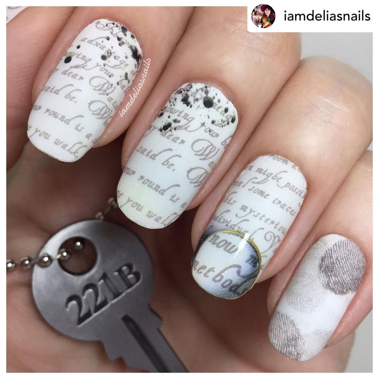 Secrets of the Moor || Nail Wrap || 22-tip Set
