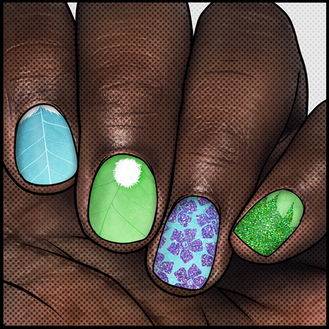 🔖 🔖  Neverland Fairies  ✦ Nail Wrap ✦ 22-tip Set