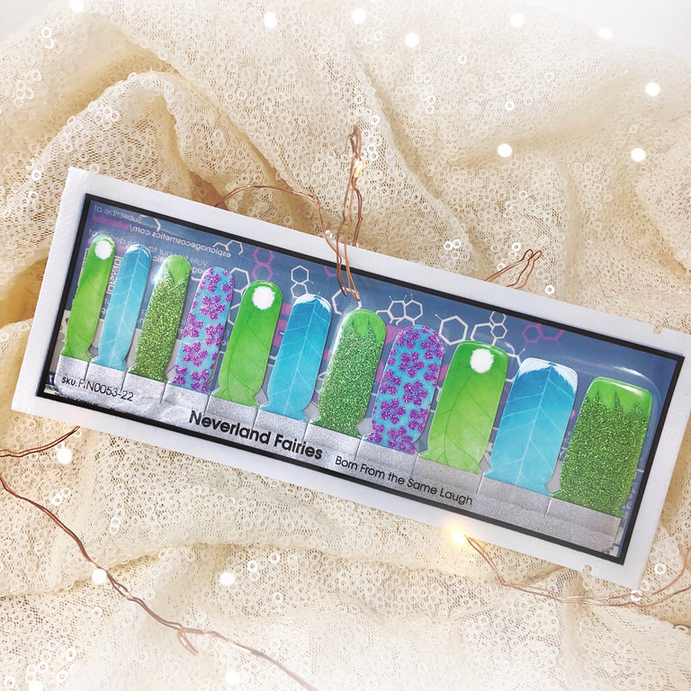 Neverland Fairies  || Nail Wrap || 22-tip Set