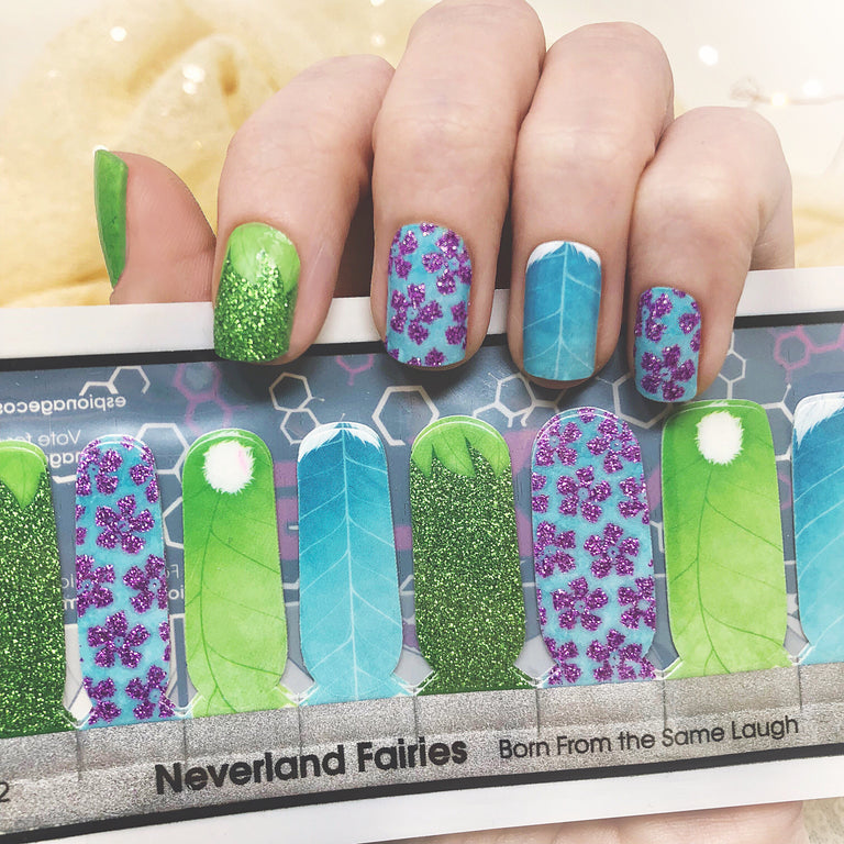 Neverland Fairies  || Nail Wrap || 22-tip Set