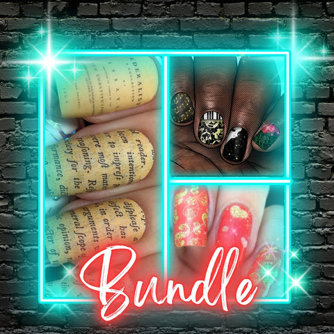 🆕 MUSICALLY GIFTED ✦ Nail Wrap Bundle ✦ 22-tip Sets