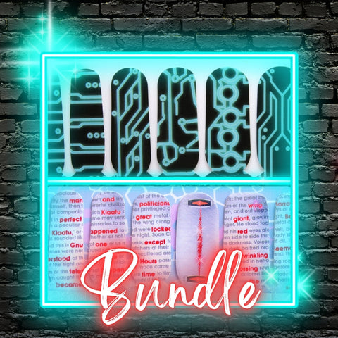 🆕 ROBOTIC ✦ Nail Wrap Bundle ✦ 22-tip Sets