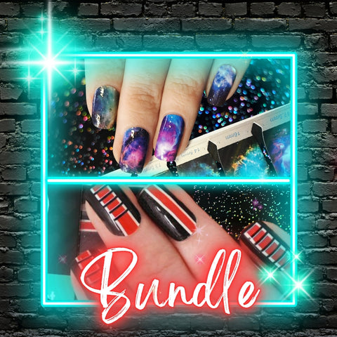 🆕 STARS & STRIPES ✦ Nail Wrap Bundle ✦ 22-tip Sets