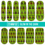 Seven Seasons Long ✦ Nail Wrap ✦ 22-tip Set - Espionage Cosmetics