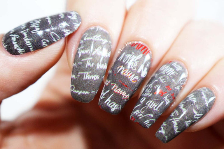 A Girl Has No Name ✦ Nail Wrap ✦ 22 - tip Set - Espionage CosmeticsEspionage CosmeticsA Girl Has No Name ✦ Nail Wrap ✦ 22 - tip Set