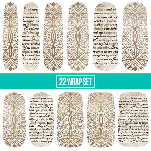 An Elf's Sacrifice ✦ Nail Wrap ✦ 22 - tip Set - Espionage CosmeticsEspionage CosmeticsAn Elf's Sacrifice ✦ Nail Wrap ✦ 22 - tip Set