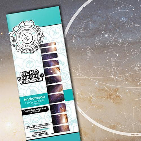 Andromeda ✦ Nail Wrap ✦ 22 - tip Set - Espionage CosmeticsEspionage CosmeticsAndromeda ✦ Nail Wrap ✦ 22 - tip Set