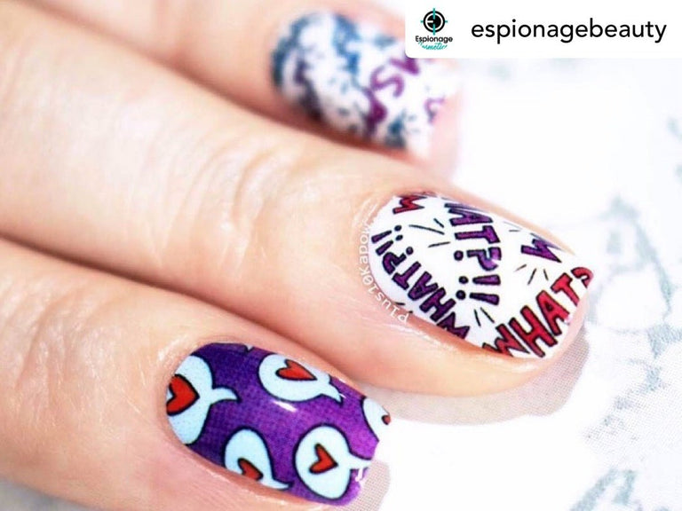 Best Friends Forever ✦ FA Nail Wrap ✦ 22 - tip Set - Espionage CosmeticsEspionage CosmeticsBest Friends Forever ✦ FA Nail Wrap ✦ 22 - tip Set