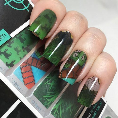 Beware the Troll ✦ Nail Wrap ✦ 14 - tip Set - Espionage CosmeticsEspionage CosmeticsBeware the Troll ✦ Nail Wrap ✦ 14 - tip Set