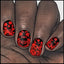 Crimson Lace ✦ Nail Wrap ✦ 22 - tip Set - Espionage CosmeticsEspionage CosmeticsCrimson Lace ✦ Nail Wrap ✦ 22 - tip Set