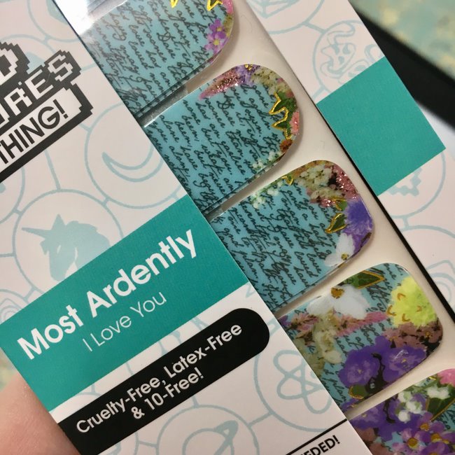 Most Ardently || Nail Wrap || 22-tip Set