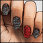 Dracula ✦ Nail Wrap ✦ 22 - tip Set - Espionage CosmeticsEspionage CosmeticsDracula ✦ Nail Wrap ✦ 22 - tip Set