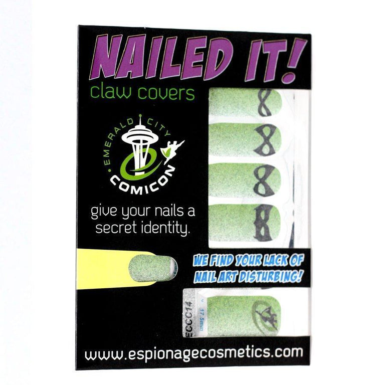 ECCC 2014 ✦ Limited Edition Nail Wrap ✦ 14 - tip Set - Espionage CosmeticsEspionage CosmeticsECCC 2014 ✦ Limited Edition Nail Wrap ✦ 14 - tip Set