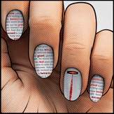 Farewell to the Master ✦ Nail Wrap ✦ 22 - tip Set - Espionage CosmeticsEspionage CosmeticsFarewell to the Master ✦ Nail Wrap ✦ 22 - tip Set