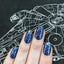 Feisty Droid ✦ Glitter Jedi Approved Nail Wrap ✦ 22 - tip Set - Espionage CosmeticsEspionage CosmeticsFeisty Droid ✦ Glitter Jedi Approved Nail Wrap ✦ 22 - tip Set