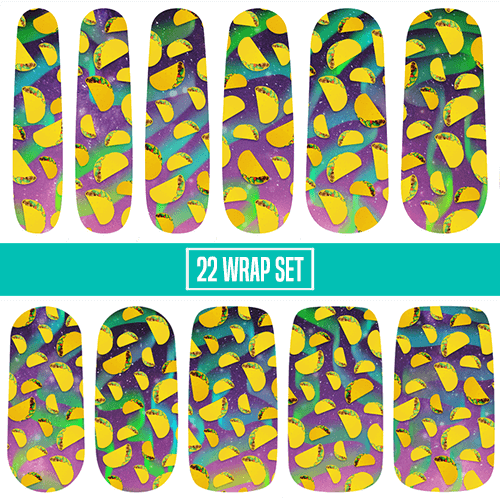 Foodie ✦ Nail Wrap Bundle ✦ 22 - tip Sets - Espionage CosmeticsEspionage CosmeticsFoodie ✦ Nail Wrap Bundle ✦ 22 - tip Sets