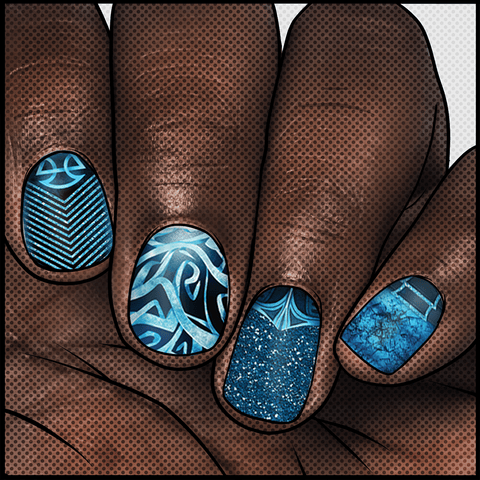 Freeze on Contact ✦ Nail Wrap ✦ 22 - tip Set - Espionage CosmeticsEspionage CosmeticsFreeze on Contact ✦ Nail Wrap ✦ 22 - tip Set