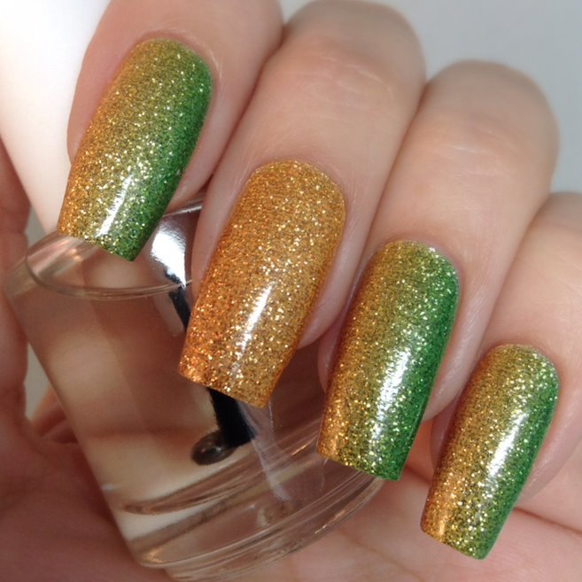 Glitter Gradient: Demi - god Glory ✦ Nail Wrap ✦ 14 - tip Set - Espionage CosmeticsEspionage CosmeticsGlitter Gradient: Demi - god Glory ✦ Nail Wrap ✦ 14 - tip Set