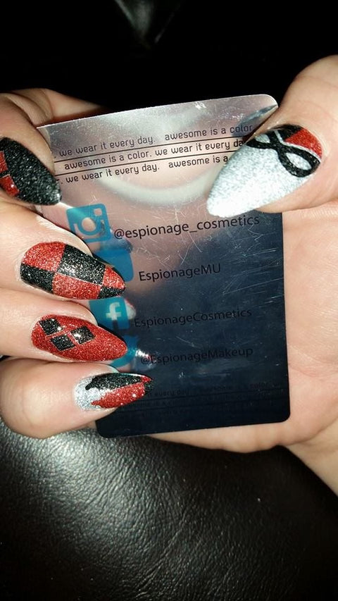 Harlequin ✦ Nail Wrap ✦ 22 - tip Set - Espionage CosmeticsEspionage CosmeticsHarlequin ✦ Nail Wrap ✦ 22 - tip Set