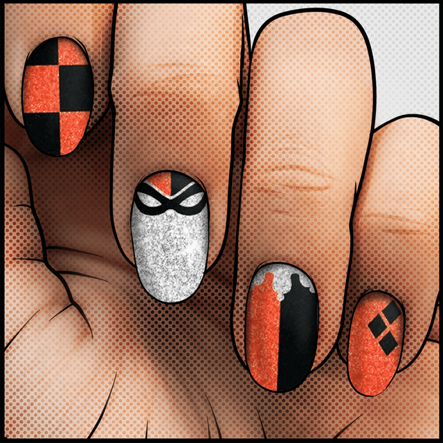 Harlequin ✦ Nail Wrap ✦ 22 - tip Set - Espionage CosmeticsEspionage CosmeticsHarlequin ✦ Nail Wrap ✦ 22 - tip Set