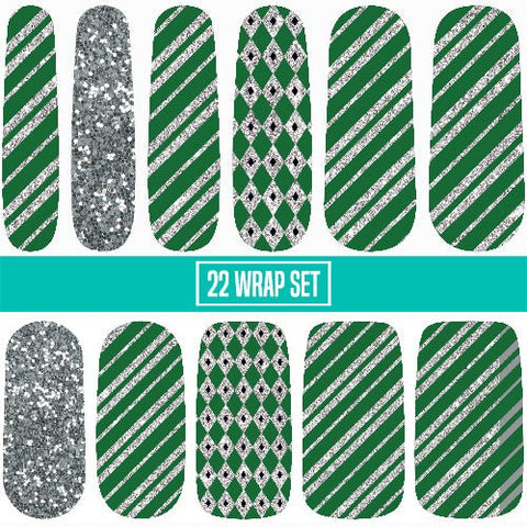 House of the Serpent ✦ Nail Wrap ✦ 22 - tip Set - Espionage CosmeticsEspionage CosmeticsHouse of the Serpent ✦ Nail Wrap ✦ 22 - tip Set