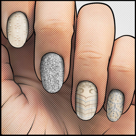 Just Breathe ✦ Nail Wrap ✦ 22 - tip Set - Espionage CosmeticsEspionage CosmeticsJust Breathe ✦ Nail Wrap ✦ 22 - tip Set