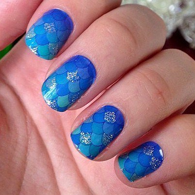 Mermaid Scales ✦ Nail Wrap ✦ 22 - tip Set - Espionage CosmeticsEspionage CosmeticsMermaid Scales ✦ Nail Wrap ✦ 22 - tip Set