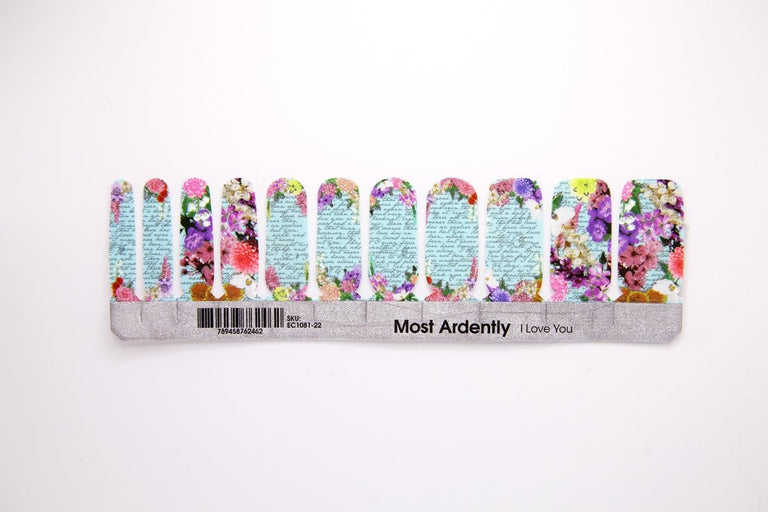 Most Ardently ✦ Nail Wrap ✦ 22 - tip Set - Espionage CosmeticsEspionage CosmeticsMost Ardently ✦ Nail Wrap ✦ 22 - tip Set