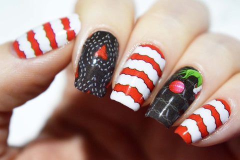 Mr. Mean One ✦ Nail Wrap ✦ 22 - tip Set - Espionage CosmeticsEspionage CosmeticsMr. Mean One ✦ Nail Wrap ✦ 22 - tip Set