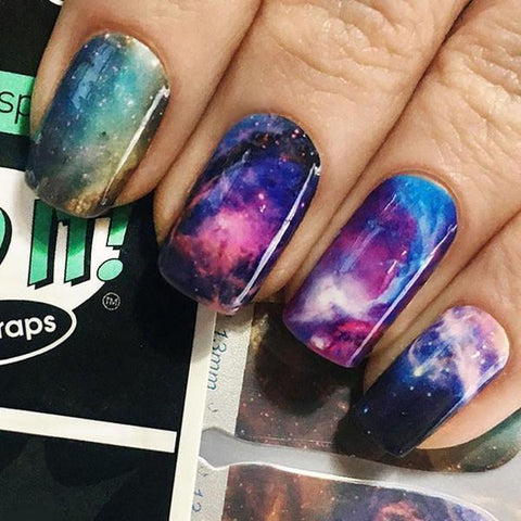 Nebula ✦ Nail Wrap ✦ 22 - tip Set - Espionage CosmeticsEspionage CosmeticsNebula ✦ Nail Wrap ✦ 22 - tip Set