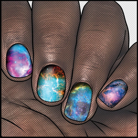 Nebula ✦ Nail Wrap ✦ 22 - tip Set - Espionage CosmeticsEspionage CosmeticsNebula ✦ Nail Wrap ✦ 22 - tip Set