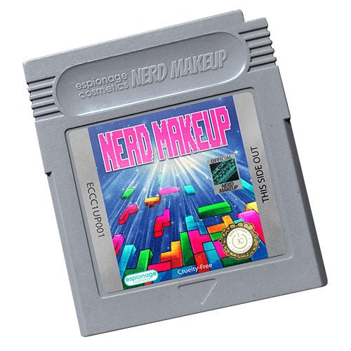 Nerd Makeup Blox ✦ Cartridge Compact ✦ Grey OLD SCHOOL - Espionage CosmeticsEspionage CosmeticsNerd Makeup Blox ✦ Cartridge Compact ✦ Grey OLD SCHOOL