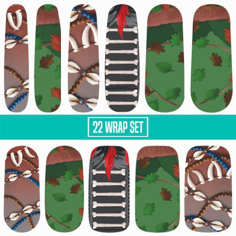 Never Land ✦ Nail Wrap ✦ 22 - tip Set - Espionage CosmeticsEspionage CosmeticsNever Land ✦ Nail Wrap ✦ 22 - tip Set