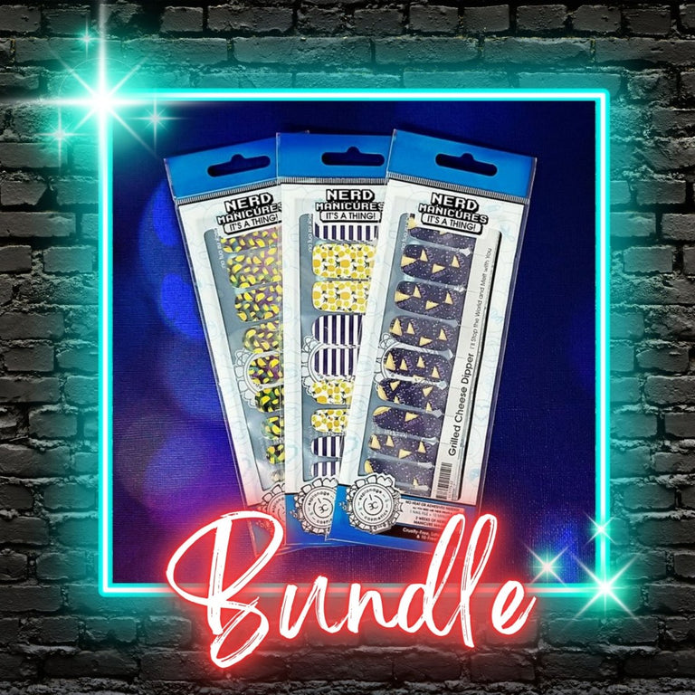 (NEW) Sweet & Savory Bundle ✦ Nail Wrap Bundle ✦ 22 - tip Sets - Espionage CosmeticsEspionage Cosmetics(NEW) Sweet & Savory Bundle ✦ Nail Wrap Bundle ✦ 22 - tip Sets