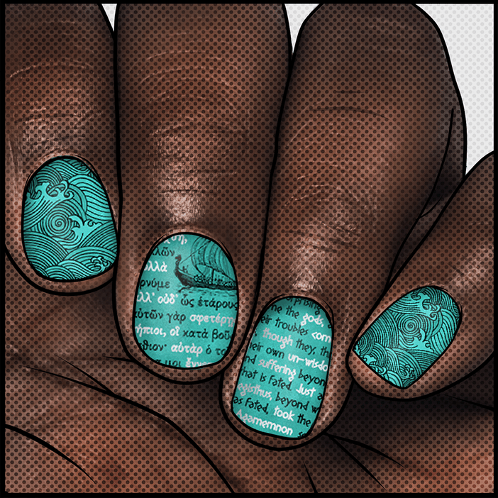 Odysseus' Journey ✦ Nail Wrap ✦ 22 - tip Set - Espionage CosmeticsEspionage CosmeticsOdysseus' Journey ✦ Nail Wrap ✦ 22 - tip Set