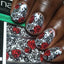 Paint The Roses Red ✦ Nail Wrap ✦ 22 - tip Set - Espionage CosmeticsEspionage CosmeticsPaint The Roses Red ✦ Nail Wrap ✦ 22 - tip Set