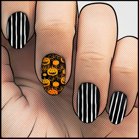 Patron Spirit of Halloween ✦ Nail Wrap ✦ 22 - tip Set - Espionage CosmeticsEspionage CosmeticsPatron Spirit of Halloween ✦ Nail Wrap ✦ 22 - tip Set