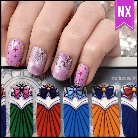 Pretty Guardian ✦ Nail Wrap ✦ 22 - tip Set - Espionage CosmeticsEspionage CosmeticsPretty Guardian ✦ Nail Wrap ✦ 22 - tip Set