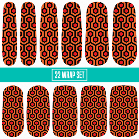 Redrum ✦ Nail Wrap ✦ 22 - tip Set - Espionage CosmeticsEspionage CosmeticsRedrum ✦ Nail Wrap ✦ 22 - tip Set